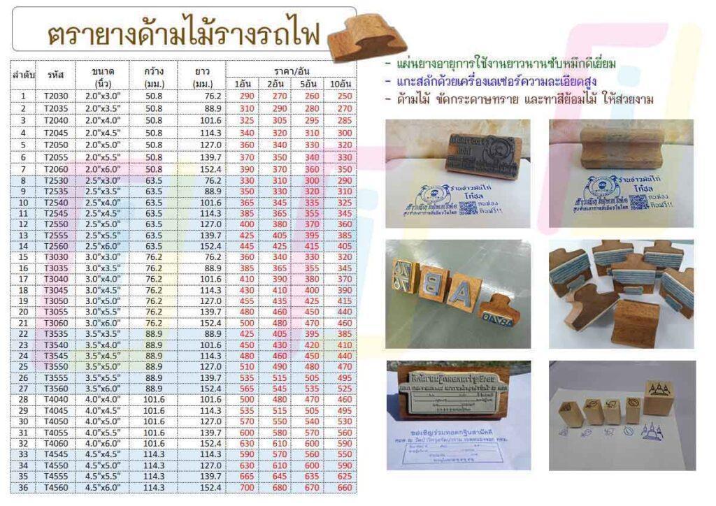 rubber stamp price